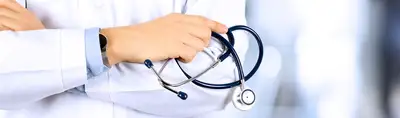doctor holding a stethoscope