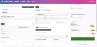 Billing Screenshot