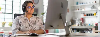 Lady watching